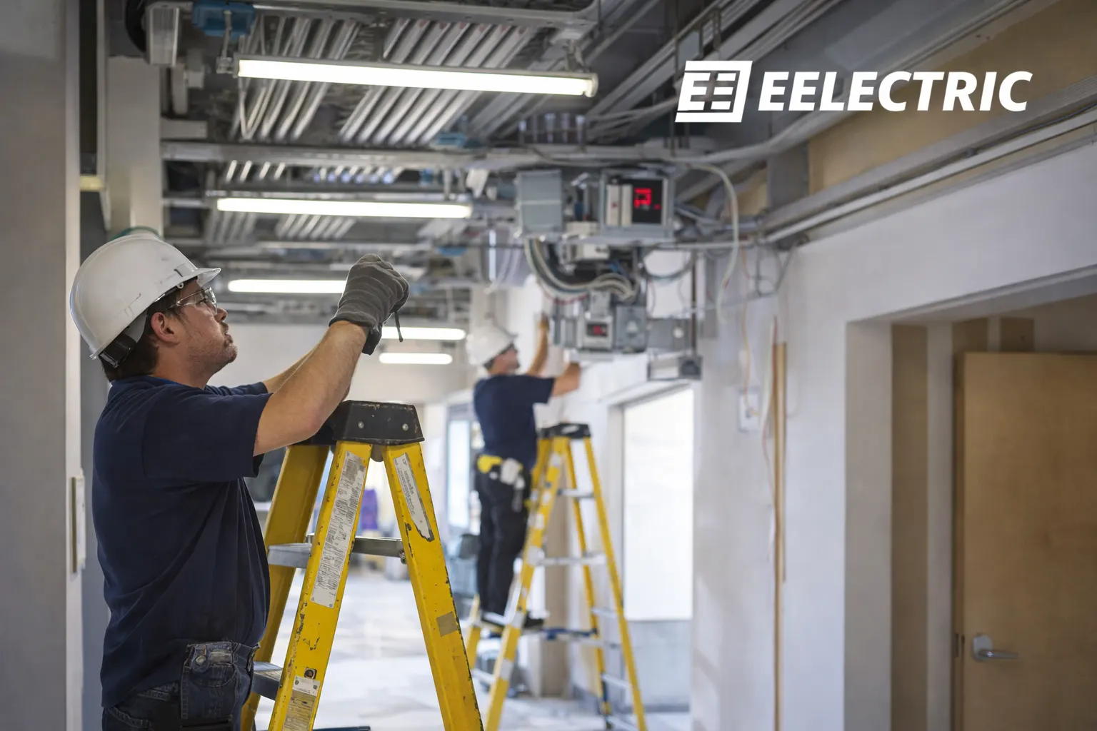 Commercial electrical work performed by EELECTRIC LLC